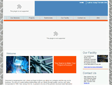 Tablet Screenshot of newjerseyiron.com